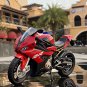 1:12 BMW S1000RR red Alloy Racing Motorcycle Simulation Sound and Light Collection