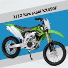 1:12 Kawasaki KX450F Alloy Race Motorcycle Model Diecasts Simulation Childrens