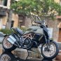 1:12 Ducati Street Fight green Alloy Race Motorcycle Simulation Metal Sound and Light Toys