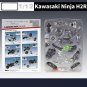 Toy 1:12 Kawasaki H2 R Assembly Version Alloy Motorcycle Model Diecast Metal Simulation