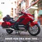 Toy 1:12 Hot New Style Honda 2020 red Gold Wing Tour Original Simulation Motorcycle Model