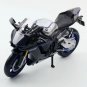 Toy 1/12 Scale Yamaha YZF R1M black Motorcycle Model Alloy Diecast Simulation Collection