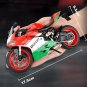Toy 1:12 Ducati 1199 green V4s Model Alloy Motorcycle Collection Home Decoration