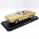 Toys 1:18 1970 Dodge coronet RT Classic car Gold High Simulation Diecast Car Metal Alloy