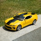 Simulation 1:18 2016 Chevrolet Camaro SS yellow  Alloy Car Model Diecast Metal Toy Sports