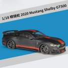 Toy High Simulation 1:18 2020 Ford Mustang Shelby GT500 black Alloy Car Model Diecast Metal