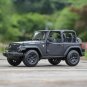 Toy 1:18 2014 Jeep Wrangler Sahara black Alloy Car Model Metal Toy Vehicles Collection