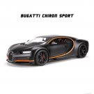 1:18 new style Bugatti chiron sport black alloy model simulation car decoration toy