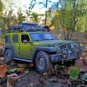 Toy 1:18 JEEP Rescue Concept Alloy Car Model Diecast Metal Off Road Vehicle Simulation