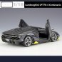 High Simulation 1:18 Lamborghini LP770 4 yellow Centenario Alloy Car Model Diecast Metal Toy