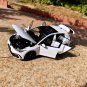 1:18 Volkswagen Golf R Line white 8th Generation High Simulation Car Model Metal Alloy toy