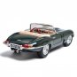 1:18 Jaguar E Type Cabriolet black Alloy Sports Car Model Metal High Simulation Toy