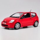 1:18 Citroen C2 Alloy Diecasts Metal Toy Vehicles Car Model Classic High Simulation