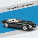 Toy 1:18 Jaguar E Type Coupe black Alloy Sports Car Model Diecast Metal Vehicles Simulation