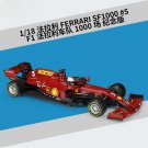 SuperCar 1:18 Ferrari F1 Formula One SF1000 5 Alloy Racing Car Model Simulation Metal Toy
