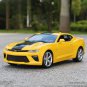 Simulation 1:18 2016 Chevrolet Camaro SS yellow Alloy Car Model Diecast Metal Toy Sports
