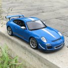 1:18 Porsche 911 GT3 RS 4.0 blue Alloy Car Model High Simulation Diecast Metal Vehicle Toy