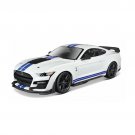 toy 1:18 Super new product Ford Shelby GT500 white sports car simulation model alloy