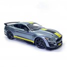 toy 1:18 Super new product Ford Shelby GT500 Silver sports car simulation model alloy