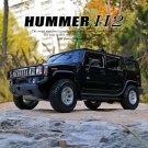 1:18 2003 HUMMER H2 SUV black Alloy Car Model Simulation Diecast Metal Off Road Toy