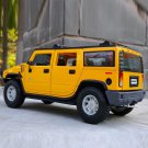 1:18 2003 HUMMER H2 SUV Yellow Alloy Car Model Simulation Diecast Metal Off Road Toy