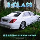 Toy 1:24 Mercedes Benz S Class white Simulation Alloy Car Model Collect Gifts