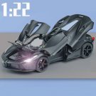 1:22 Ferraris Laferrari FXX K black Alloy Diecasts Vehicles Car Model Collection Toy