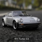 simulation 1:24 Porsche 911 Turbo 3.06 alloy car model Diecasting decoration collection toy