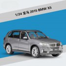 simulation 1:24 BMW X5 grey alloy car model decoration collection Die casting toy
