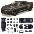 1:24 2017 CAMARO black plus assembled DIY die casting model car collection tools toy