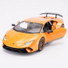 1:24 1:24 Scale Lamborghini Aventador Huracan orange Racing Sports Car Model Alloy Toy