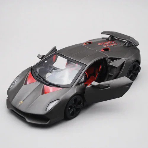 1:24 1:24 Scale Lamborghini Aventador Sesto Elemento Racing Sports Car Model Alloy Toy