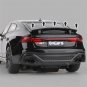 Toy 1:24 Audi RS7 black Coupe Alloy Car Model Metal Sports Vehicles Simulation Sound Light