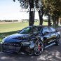 Toy 1:24 Audi RS7 black Coupe Alloy Car Model Metal Sports Vehicles Simulation Sound Light