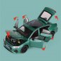 Toy 1:24 Audi RS7 green Coupe Alloy Car Model Metal Sports Vehicles Simulation Sound Light