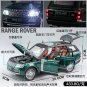1:24 Land Rover Range Rover Suv Green Car Model Simulation Sound And Light Pull Back Toy