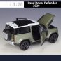 Vehicles Simulation 1:26 2020 Land Rover Defender 90 green Alloy Car Model Metal Toy