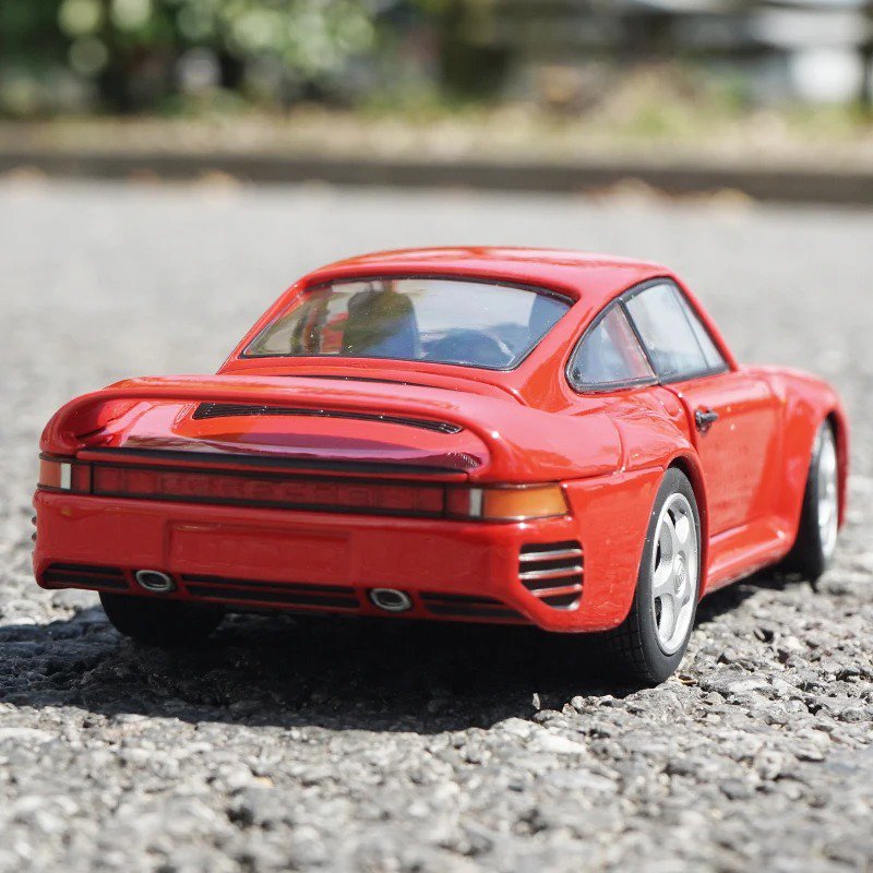 High Simulation 1:24 Porsche 959 red Alloy Sports Car Model Diecast Metal Toy Vehicles