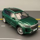 High Simulation 1:24 LEADING IDEAL ONE SUV Green New Energy Car Model Toy Sound Light