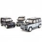 Toy 1:24 Mercedes Benz EQG Black Alloy Car Model Metal Sound And Light Pull Back