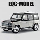 Toy 1:24 Mercedes Benz EQG White Alloy Car Model Metal Sound And Light Pull Back