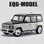 Toy 1:24 Mercedes Benz EQG White Alloy Car Model Metal Sound And Light Pull Back
