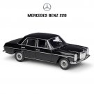 1:24 Mercedes Benz 220 black Alloy Car Model Simulation Decoration Toy Collection