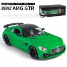 1:24 Benz GTR AMG GTR green Sport Alloy Car Model Vehicles Toy Metal High Simulation