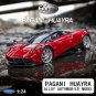 toy 1:24 Pagani red car alloy model simulation decoration collection gift Die casting