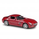 1:24 Mercedes Benz 2012 SLS4 red Sports Car Simulation Alloy Model Toy Collection