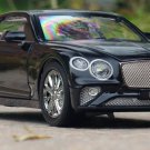 1:24 Bent Luxury Model M929J 6 black Diecast Car Simulation W Lights And Sound Function