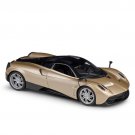1:24 Pagani gold adult sports carn car model decoration collection gift toy Die casting