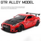 1:24 Nissan Skyline Ares GTR R35 red Racing Vehicles Alloy Car Model Sound And Light Toy