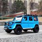 1:24 Die Cast Benz G550 blue Adventure 4X4 Alloy Car Model Sound and Light Toy